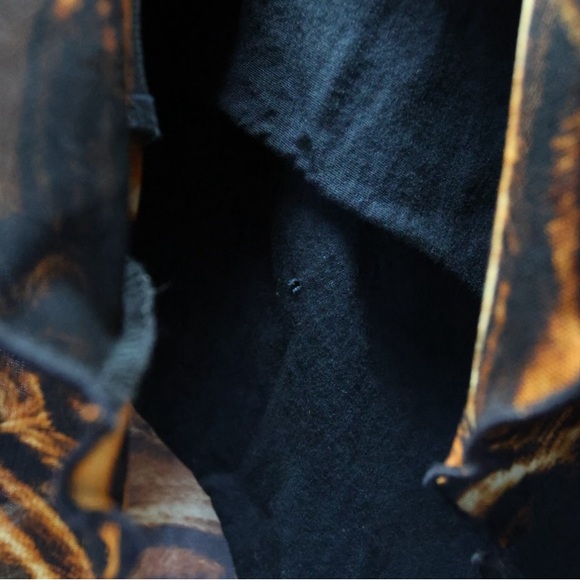 Plus Size Astarte Black and Brown Women's Tunic Top 3X - Picture 8 of 10